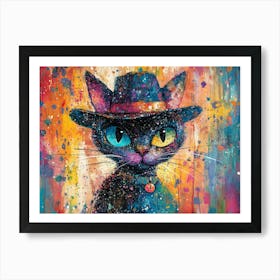 The Coolest Cat In Town 11 Art Print