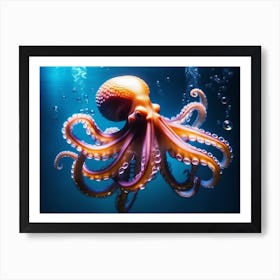 Cosmic Octopus 2 Art Print