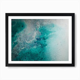 Turquoise Secrets 4 Art Print