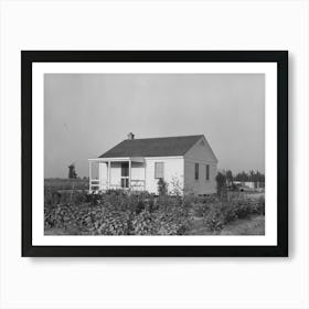 One Of The New Houses, Southeast Missouri Farms By Russell Lee Art Print