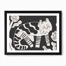 Sweet Tiger Art Print