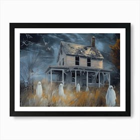 Ghosts In The Field 2 Art Print