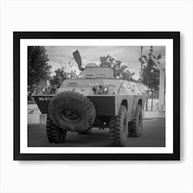 Military Vehicle Art Print