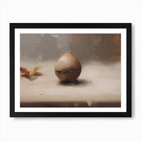 An Acorn Oil Painting 8 Poster