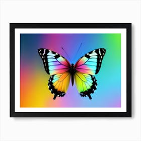 Butterfly - Butterfly Stock Videos & Royalty-Free Footage 3 Art Print