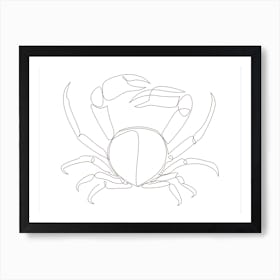 Crab Art Print