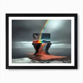 Rainbow In The Sky Art Print