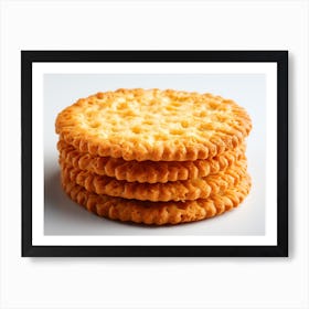 Stack Of Biscuits Art Print