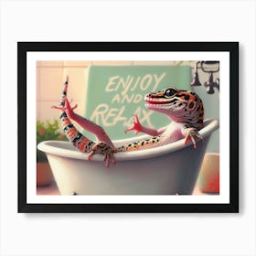 Enjoy And Relax Art Print