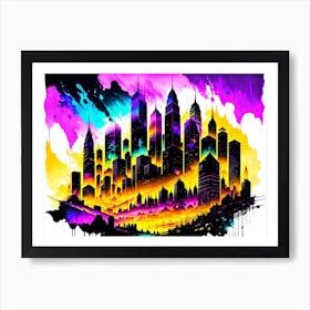 Cityscape 1 Art Print