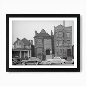 Old Residence Converted Into A Church, Chicago, Illinois By Russell Lee Art Print