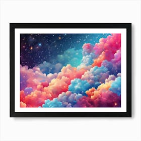 Clouds In The Sky 3 Art Print