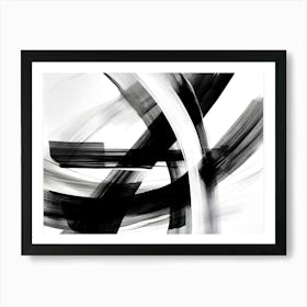 abstract modern minimal art Art Print