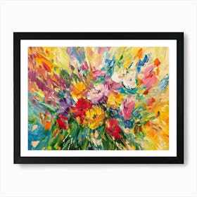 Bouquet Of Flowers 21 Art Print