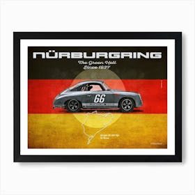 Nürburgring P 356 Landscape Art Print