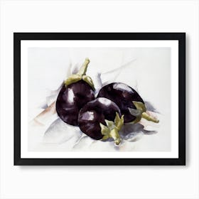 Eggplants, Charles Demuth Art Print