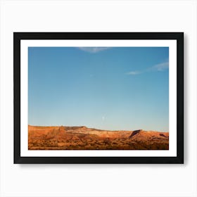 Ghost Ranch Sunset III on Film Art Print