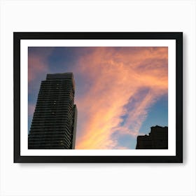 Toronto Sunset Poster