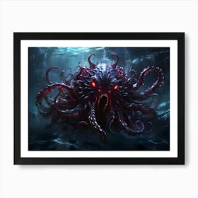 Octopus Art Print