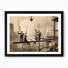 Waldorf Astoria Construction Art Print