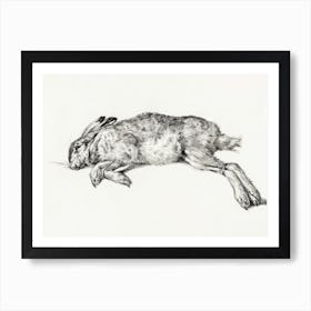 Dead Hare, Jean Bernard Art Print