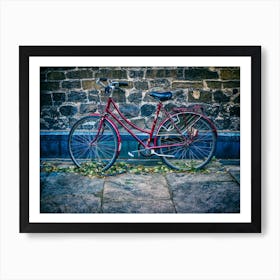 Autumn Bicycle Art Print