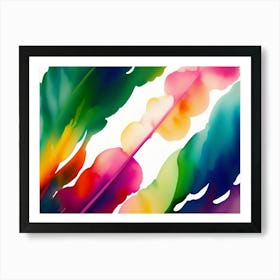 Colorful Leaves 1 Art Print