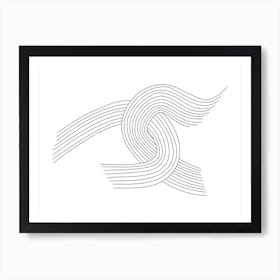 Minimalist Line Drawing Art Print