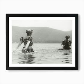 Emmy And Selma, Lake George (1899), Alfred Stieglitz Art Print