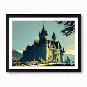 Castle In The Sky 28 Art Print