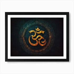 Om Symbol Art Print