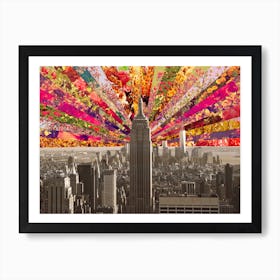 Blooming NY in Art Print