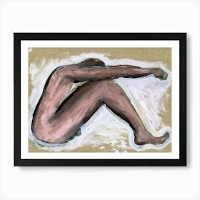 Desperate Man - male nude homoerotic gay art man erotic Anton Maliar Art Print