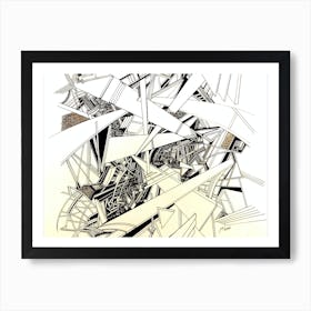 Abstract Doodle #1 Art Print
