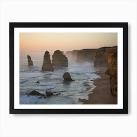 Sunset | 12 apostles | Great ocean road | Australia Art Print