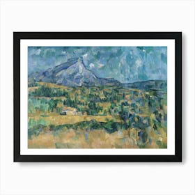 Mont Sainte Victoire, Paul Cézanne Art Print