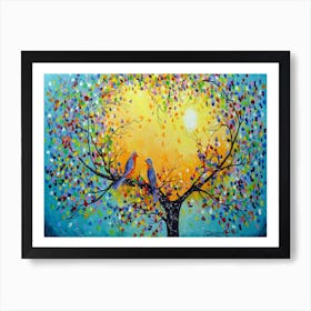 Love melody Art Print