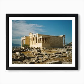 Acropolis Of Athens Greece Art Print