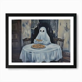 Ghost At The Table 3 Art Print