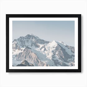 Blue Mountain Range Art Print