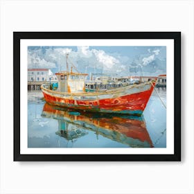 Fishing Boat Art Print