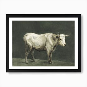 Standing Bull Painting, Jean Bernard Art Print