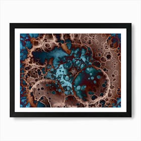 Alcohol Ink Abstraction 7 Art Print