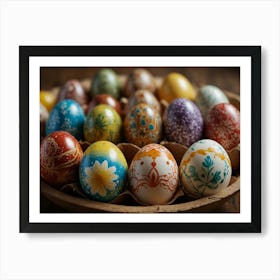 Easter Eggs 4 Art Print