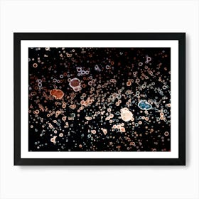 Abstraction Dark Space 4 Art Print