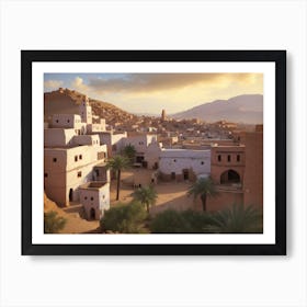 Old Moroccan City 1 Art Print