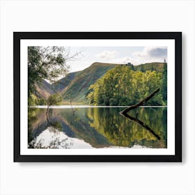 Loch Eddy In The Scottish Borders Art Print