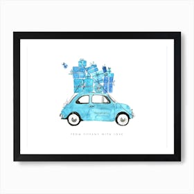 Tiffany Vintage Car Art Print