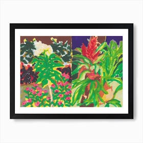 Tropical Garden Art Print