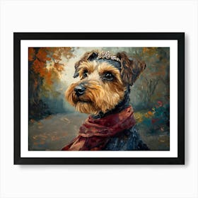 Sophisticated City Terrier 3 Art Print